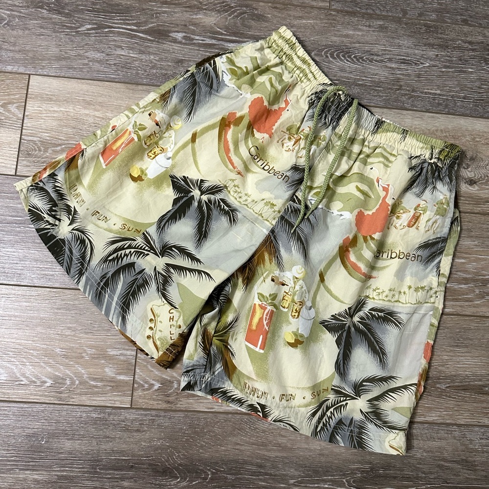 Caribbean Swim Trunk With New Condition Caribbean Swim Trunk With New Condition